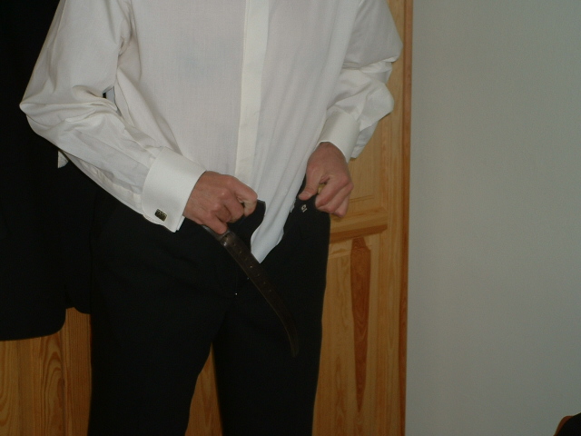 Z przodu tez zasuwamy, ale delikatnie, zeby nic nie przyciac!